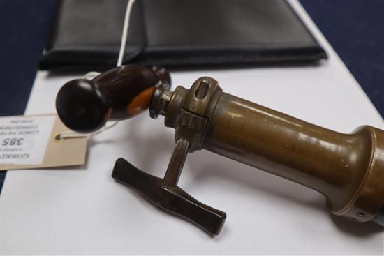 A Lunds Patent corkscrew